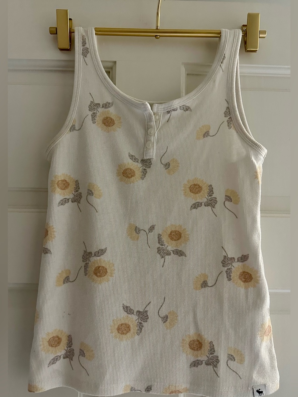 Abercrombie Kids Girls Sunflower Tank 11/12